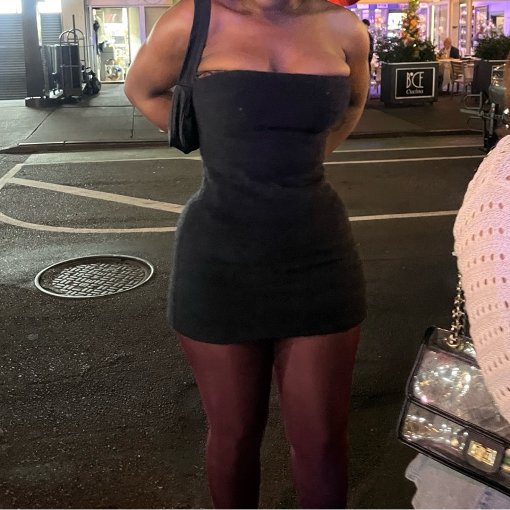 Zara Faux Wool Dress